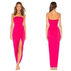 NBD Strapless Pink Dress